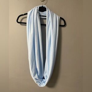 NWT Calvin Klein scarf/ wrap/ shawl/ capelet/ halter top in light blue.